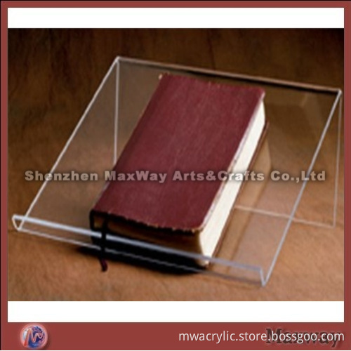 L-shaped Plexiglass Brochure/Book/Document Display Holder/Stand